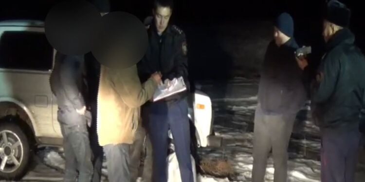 Жамбыл облысында ер адам марихуана жинау кезінде ұсталды