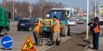 Астана әкімдігінде жол жұмыстарын өз есебінен қайта жасайтын мердігерлер аталды