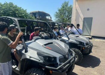 Колледж студенттеріне Шу алқабында қылмыскерлерді қалай ұстайтынын көрсетті