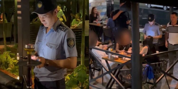 Тараз қаласында кафе-барлардың иелеріне кальян үшін айыппұл салынуда