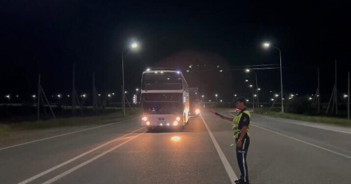 «Қауіпсіз жол»:  Жамбыл облысында рейдтің бірінші күні 2500-ден астам құқық бұзушылық  анықталды