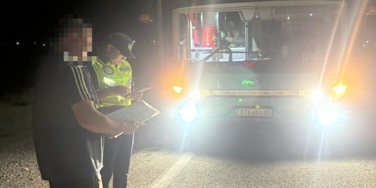 Жамбылда автобус жүргізушілері жауапқа тартылуда