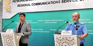 ТҮРКІСТАН ОБЛЫСЫНДА ӨРТ ҚАУІПСІЗДІГІ АЙЛЫҒЫ ЖҮРІП ЖАТЫР