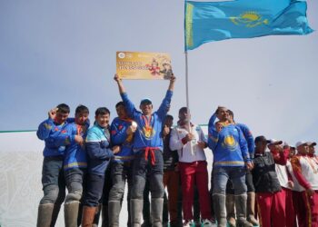 Жамбылдықтар көшпенділер ойындарында 17 жүлде еншіледі