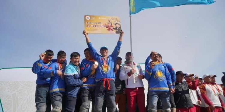 Жамбылдықтар көшпенділер ойындарында 17 жүлде еншіледі