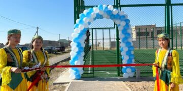 Ордабасыда жеке инвесторлар есебінен 5 спорт нысаны пайдалануға берілді