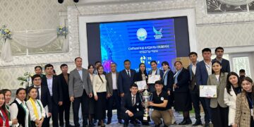 Жастар жарысқа түсті