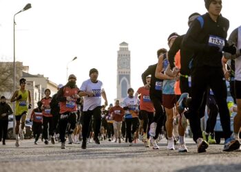 Таразда өткен марафонға 1500 адам қатысты