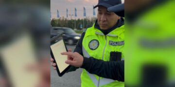 Жамбыл облысында 105 борышкердің автокөлгі айып тұрағына қойылды