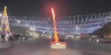 Жамбыл облысында көлікпен от шашу жасаған жүргізуші жауапқа тартылды