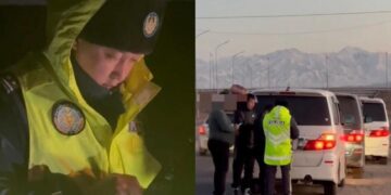 Жамбыл облысында көлікке заңсыз өзгерістер енгізген жүргізуші ұсталды