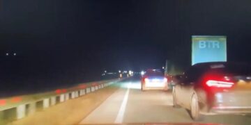 Жамбылда мас жүргізушіні қуған полицейлердің бейнежазбасы жарияланды