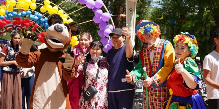 Мүмкіндігі шектеулі балалар арасында боччадан жарыс ұйымдастырылды