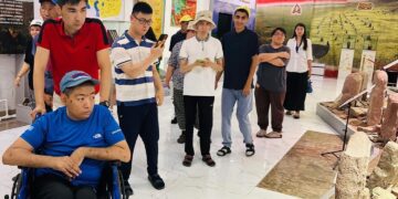 Мүмкіндігі шектеулі жандар үшін экскурсия ұйымдастырылды