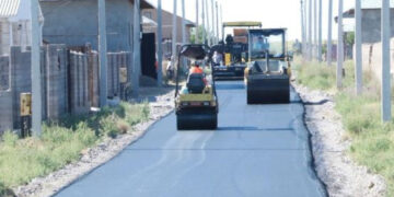 Жергілікті бюджеттен қаржысына құрылыс жұмыстары жүріп жатыр