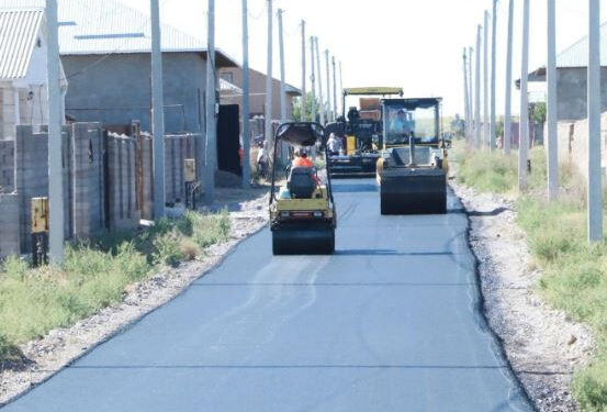 Жергілікті бюджеттен қаржысына құрылыс жұмыстары жүріп жатыр