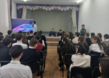 Жамбыл облысында мектеп түлектеріне арналған кәсіби бағдар беру кездесулері өтті