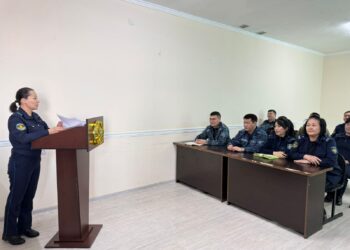 №59 мекемеде суицидтің алдын алу бойынша қызметкерлерге арнайы нұсқаулық берілді