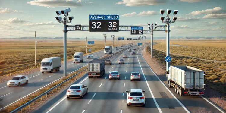 Қандай жолдарда орташа жылдамдық үшін айыппұл енгізіледі?