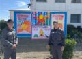 Отан қорғаушылар күніне арналған үздік плакат байқауы өтті