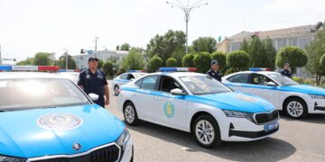 Жамбыл полициясының автопаркі 88 жаңа қызметтік көлікпен толықты