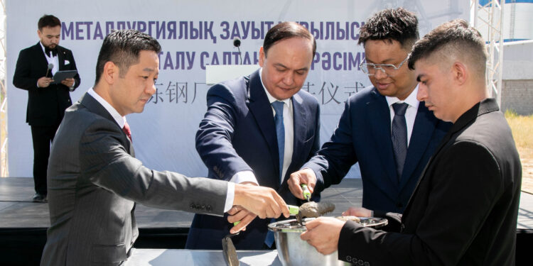 Таразда металлургия зауытының іргетасы қаланды