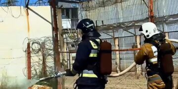 ҚАЖ департаментіне қарасты мекемеде оқу-жаттығу өтті